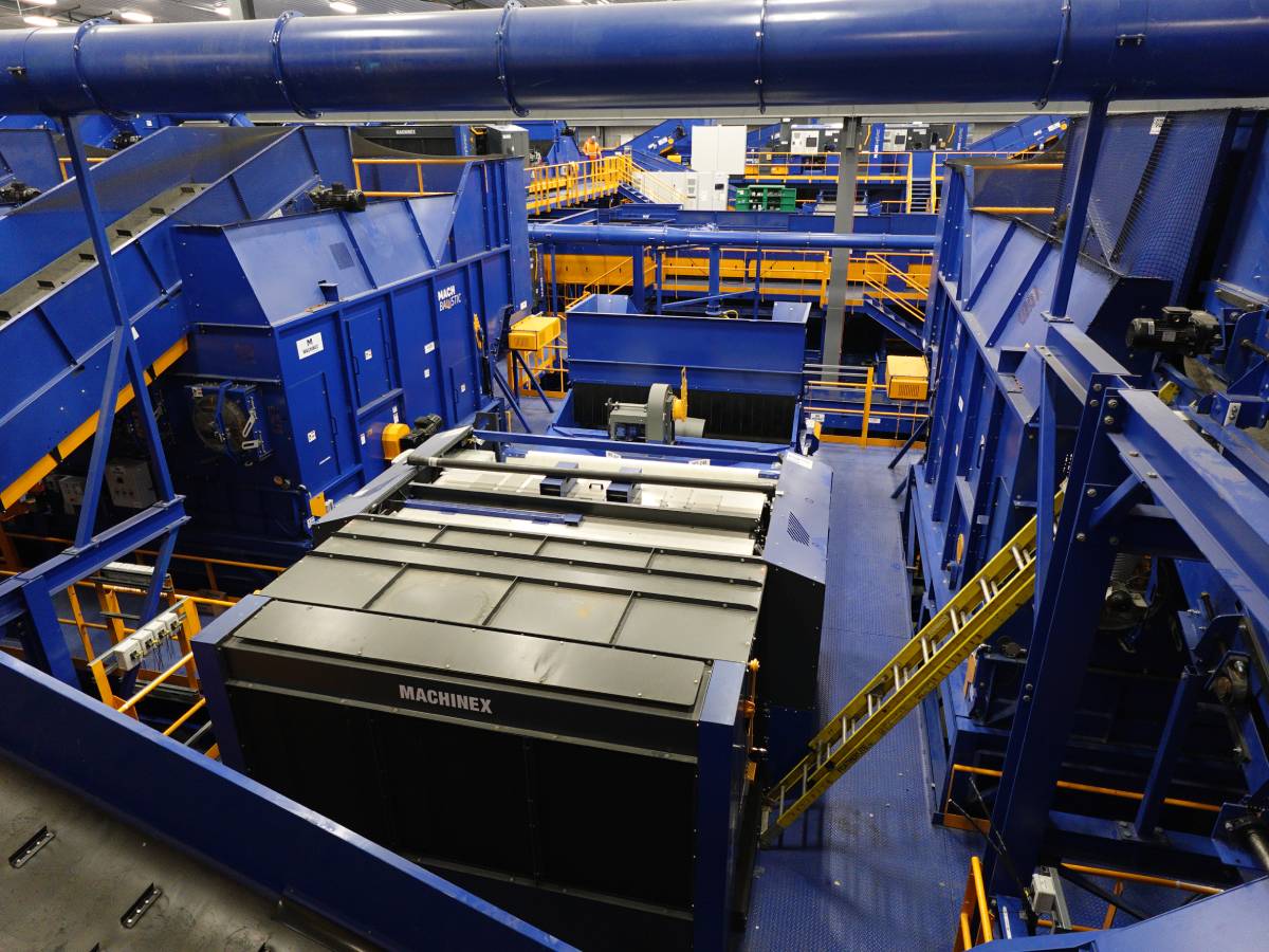 Recycling Innovations Inside Columbus, OH, Recycling Center