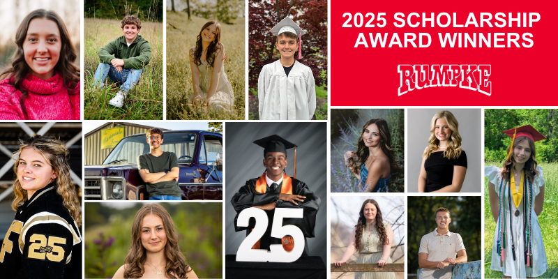 2025 Rumpke Student Scholarship Winners