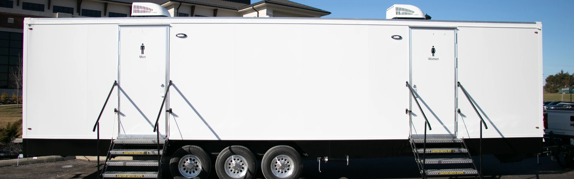 Rumpke VIP Portable Restroom Trailer