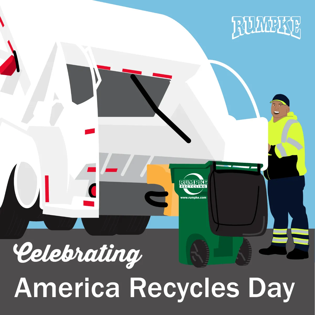 Rumpke Celebrates America Recycles Day On November 15