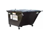 Rumpke Rear Load Dumpster For Commercial Trash