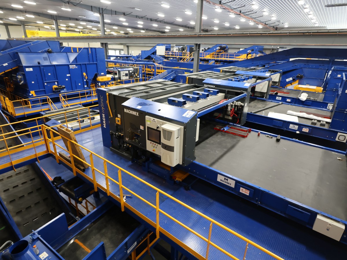 Rumpke Materials Recovery Facility In Columbus, OH